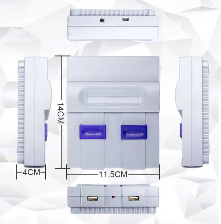 Беспроводная ретро мини HDMI ТВ Видео игровая консоль Ретро игровая консоль для Nes 8 битных игр с 330/500 встроенными играми двойной геймпад