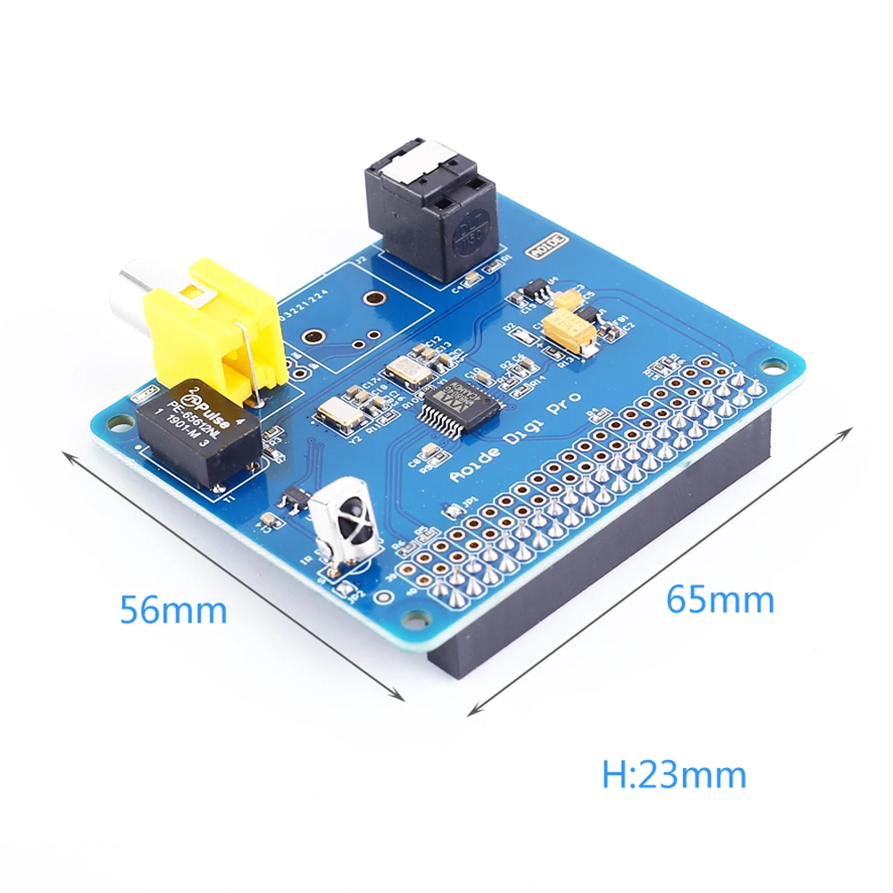 Цифровая звуковая карта AOIDE Hi Fi цифровая DiGi Pro для Raspberry Pi B +/2B/3B/3B + DIGI