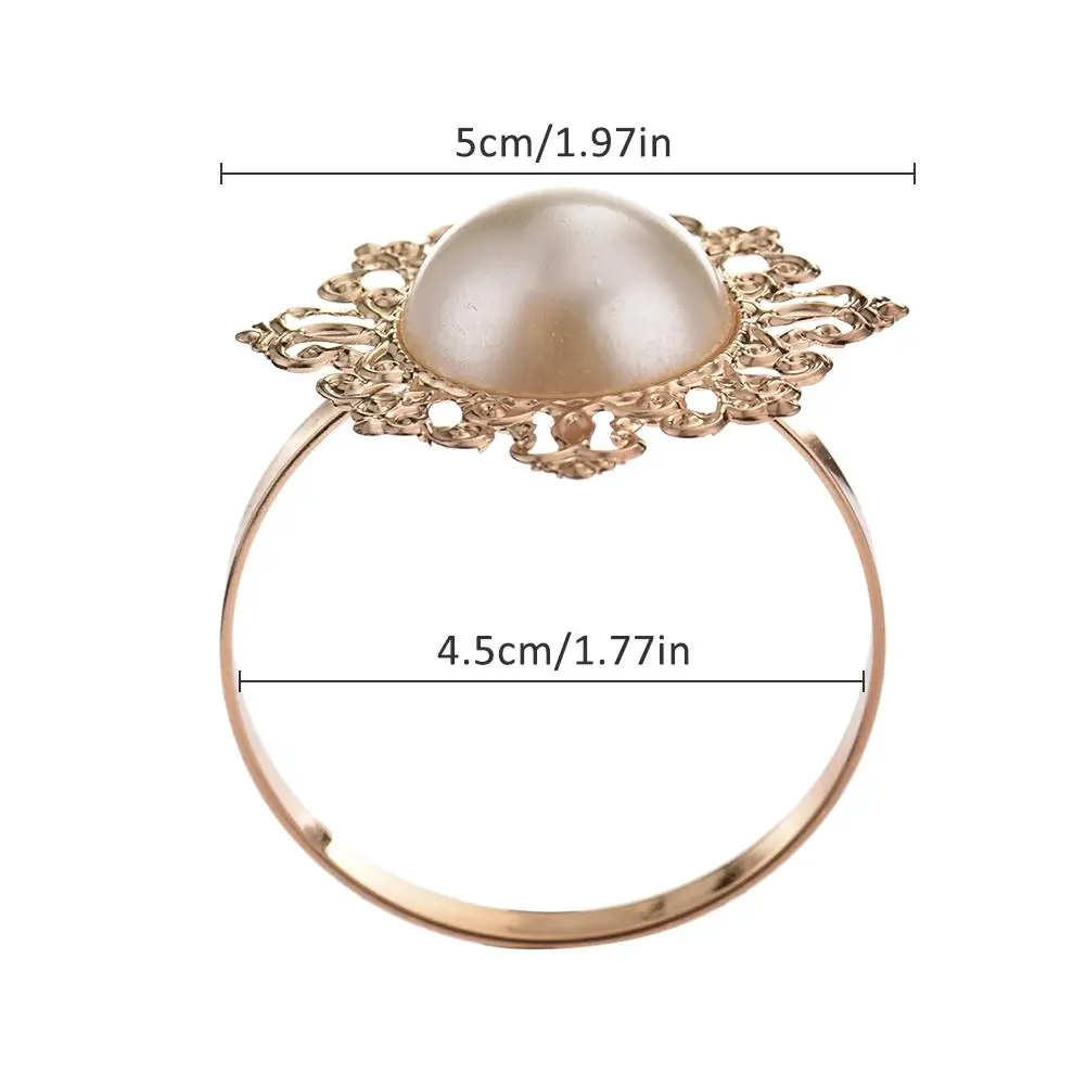 12 штук Thuis Tafel металлические вечерние Handdoek отель Houder servitte Banket Mesh West Diner Vergulden Ronde Servetringen