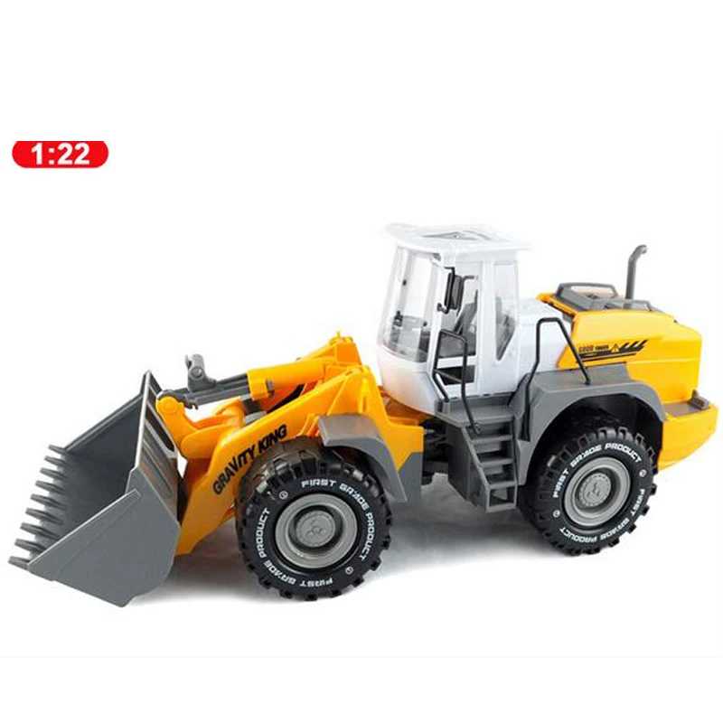 

1:22 Dump Truck Excavator Wheel Loader Diecast Metal Model Construction Vehicle Toys for Boys Birthday Gift Car Collection Toy
