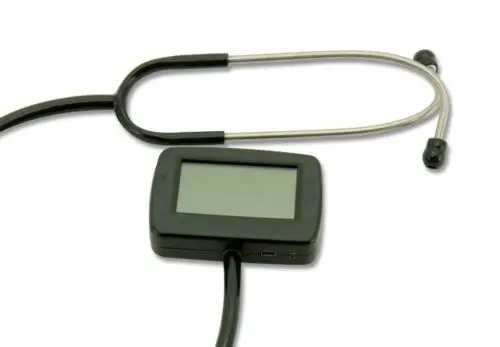 

CONTECMED CMS-M digital visual Electronic Stethoscope With spo2 pulse oxygen probe Heart Rate Multi-function CE