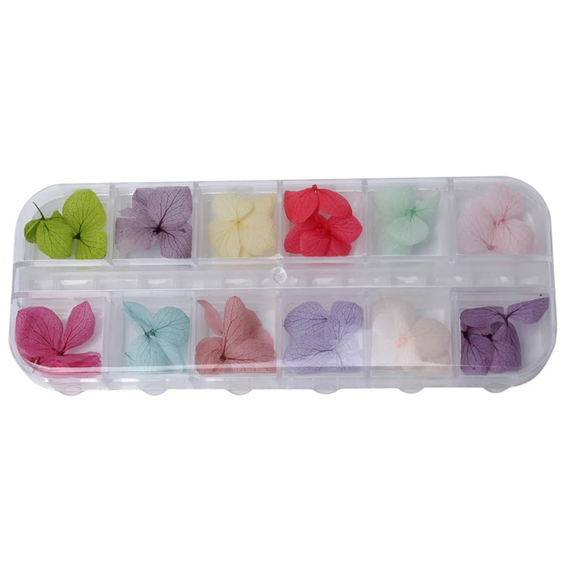 Pressed Dried Flower Nail Decoration Dry Plants For Epoxy Resin Nail Sticker Jewelry Making Craft DIY Nail Accessories