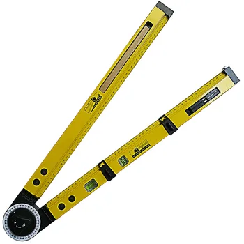 

Multi-Function Scribing Gauge Woodworking Scribe Compasses Slope Measuring Angle Instrument Horizontal Positioning Tool