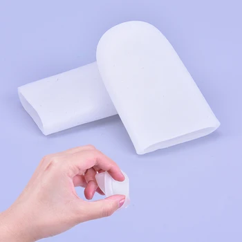 

1pair Silicone Gel Tube Bandage Finger & Toe Protectors Foot Feet Pain Relief Guard for Feet Care insoles Feet Care Tool