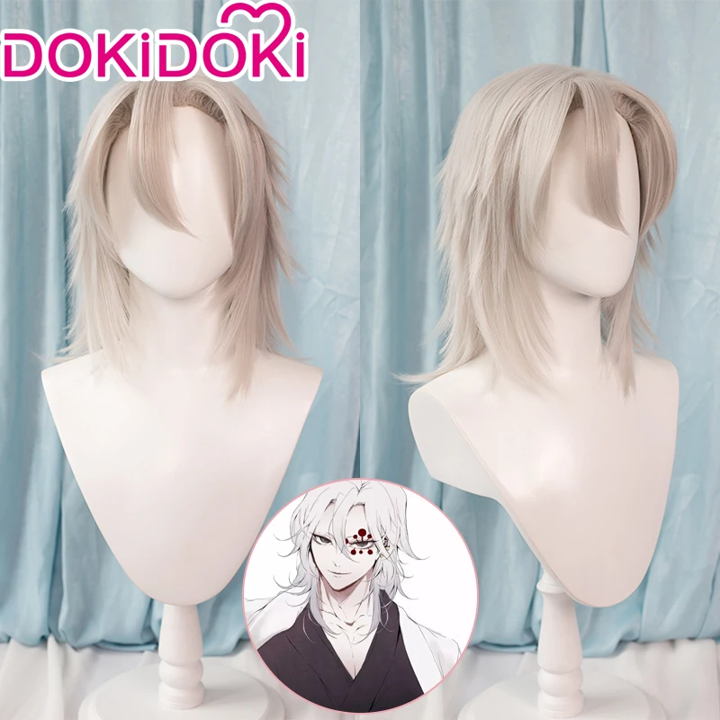 DokiDoki Demon Slayer: Kimetsu no Yaiba Cosplay Wig Uzui Tengen Hair |