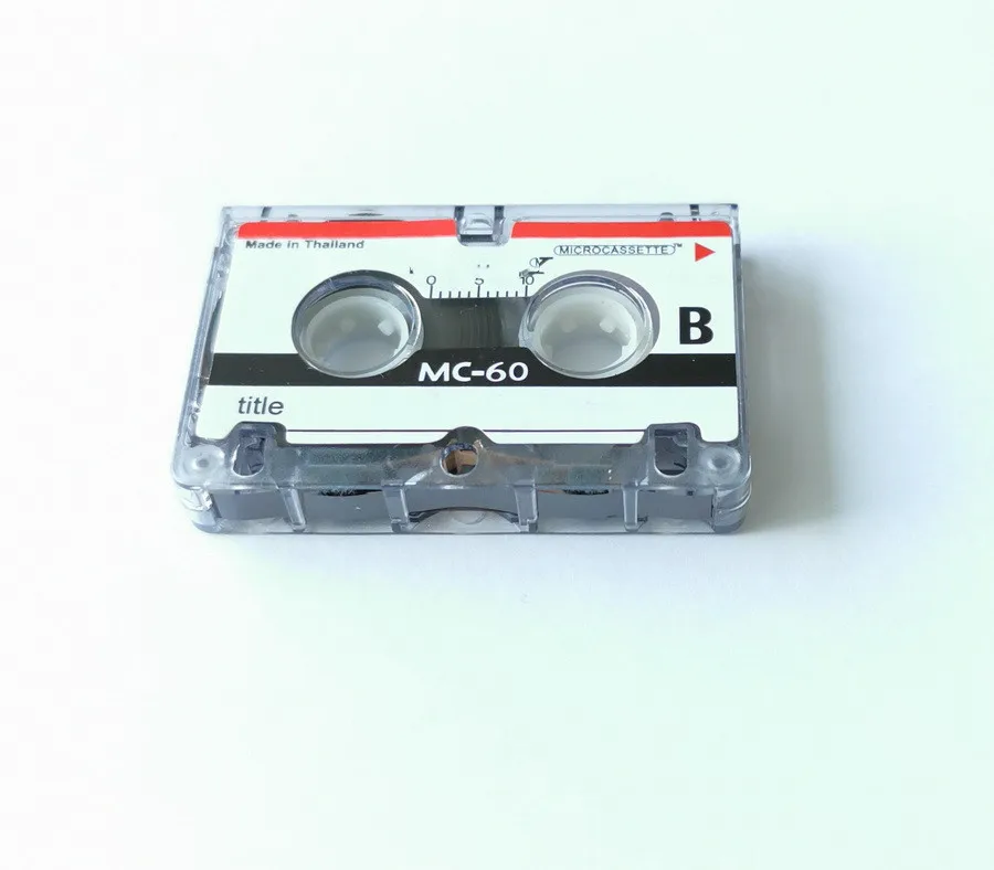 3PCS Micro-Tape Interview tape 60 minutes 3MC-60B MC-60 MC60 Microcassette Blank Cassette Tape Machine Audio