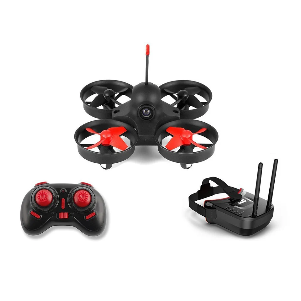 Мини RC Квадрокоптер с 5,8G 1000TVL камерой 3 дюйма FPV очки Дрон для игры в помещении гонки FPV Фристайл обучение VS E013 Tinyhawk E013