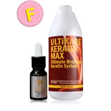 Бесплатный формальдегид, 1000 мл, бразильское Кератиновое лечение, выпрямление, разглаживание волос, 10 мл, аргановое масло для лучшего эффекта