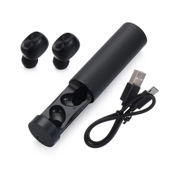 

2020New Mini Wireless Bluetooth 5.0 Earphones In-Ear HiFi Stereo Smart Touch Earphones With Charging Case For Android IOS