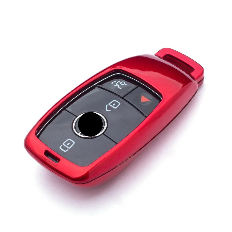 

Key case for car For Mercedes Benz 2017 E Class W213 2018 S Class car key case cover car key holder car keychain car interior