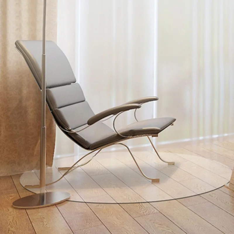 

2019 New Transparent Wood Floor Protection Mat PVC Plastic Floor Carpet Computer Chair Mats Protectors Plastic Round Carpet Rug