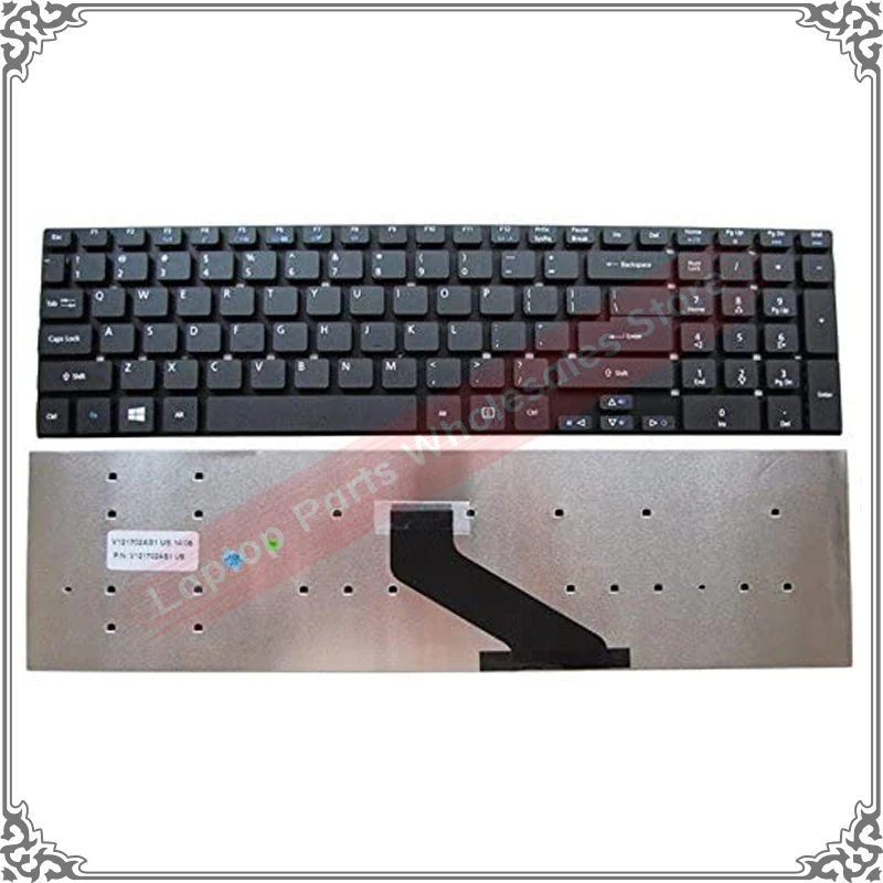Черные клавиатуры США для ноутбука Acer Aspire 5830 5830G 5830T 5830TG 5755 5755G сменная клавиатура