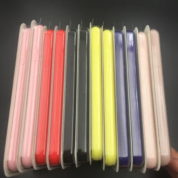 

100Pcs/lot Original Silicone Case For Phone i5 SE 6 6s 7 8 plus iX XS XR XS MAX Phone Cover case with Packaging
