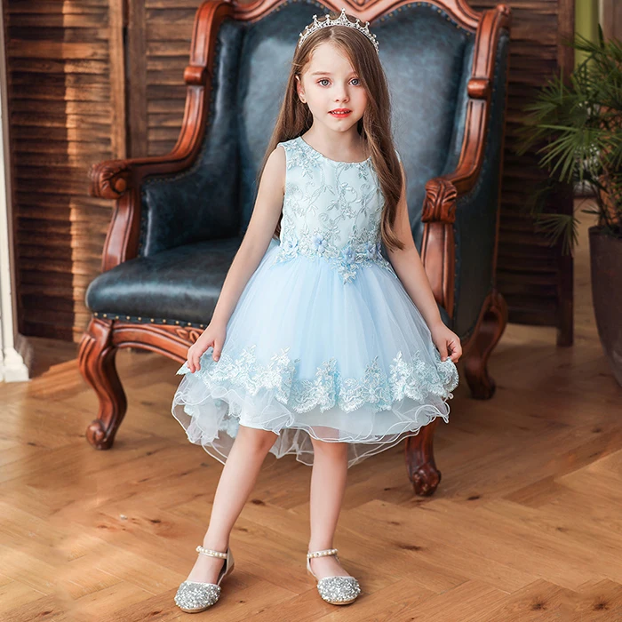 Рождественская одежда для маленьких девочек От 3 до 12 лет высокого качества детское кружевное платье принцессы элегантное платье для дня рождения для девочек платье с блестками для девочек