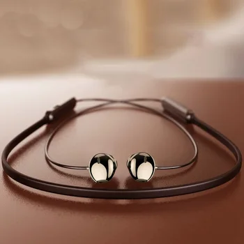 

FOOVDO Neckband Earphone Sport Wireless Bluetooth Earbuds Waterproof Earphones Handsfree HiFi Sound Headsets with Microphone