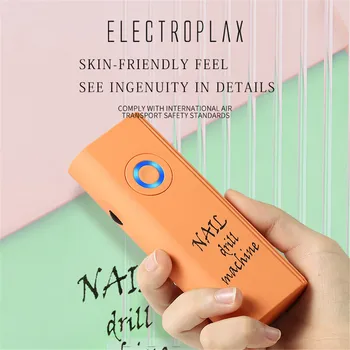 

1pcs 20W 30000 RPM Electric Manicure Drill Nail Polish Gel Remove Machine Nail File Set Portable Nail Drill Polishing Tools