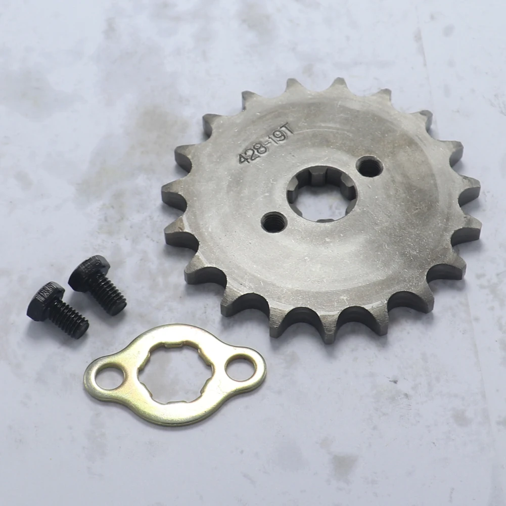 428# 17mm 10T-19T Front Engine Sprocket For KAYO BSE SSR SDG Dirt Pit Bike ATV Quad Go Kart Moped Buggy Scooter Motorcycle