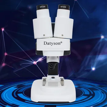 

Datyson Binocular Stereo Microscope 40X With LED Light Microscope Welding Tool Repair Mineral Observation Microscopio