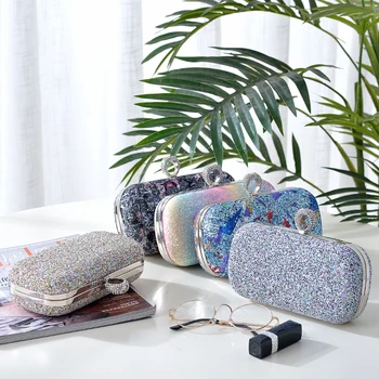 

Women's Fur PU Leather / Suede Evening Bag Figure of Fish Scale / Light Pink / Light Kaqi