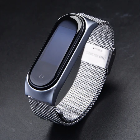 314-S YUEDAER mi Band 4 металлический ремешок из нержавеющей стали ремешок для Xiaomi mi Band 4 3 браслет mi band 4 Band 3 пряжка - Цвет: 314-S