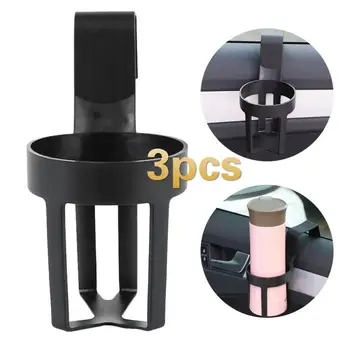 

3 Pcs Universal In Car Drinks Cup Bottle Portable Can Holder Door Mount Cup Holder Stand Car Accessories