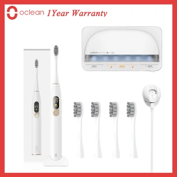 

Oclean X Sonic Electric Toothbrush UVSterilization Rack Set Upgraded Waterproof Ultrasonic Automatic Toothbrush USB Rechargeable