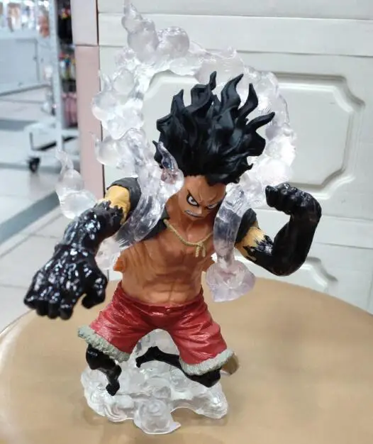 Один кусок KOA Art King моделирование Луффи четвёртая передача Змея человек в коробке гаражный комплект