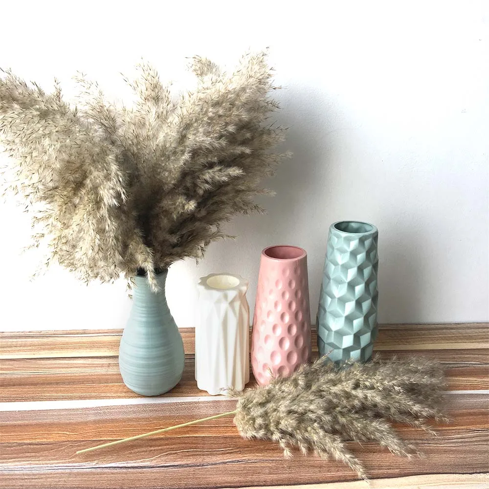 8 шт./10 шт. Pampas Grass Bulrush Reeds украшение для дома сушенные цветы Свадебная вечеринка