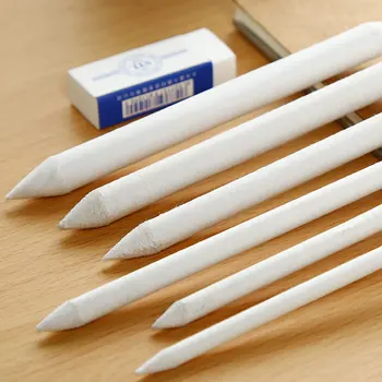 

6pcs/set Blending Smudge Stump Stick Tortillon Sketch Art White Drawing Pen Tool Paper Art Supplies