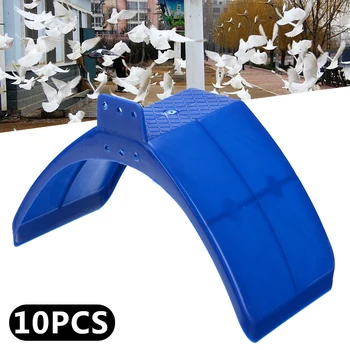 

10pcs Blue Plastic Pigeon Rest Stand Dove Birds Frame Dwelling Perch 20 x 10 x 10cm
