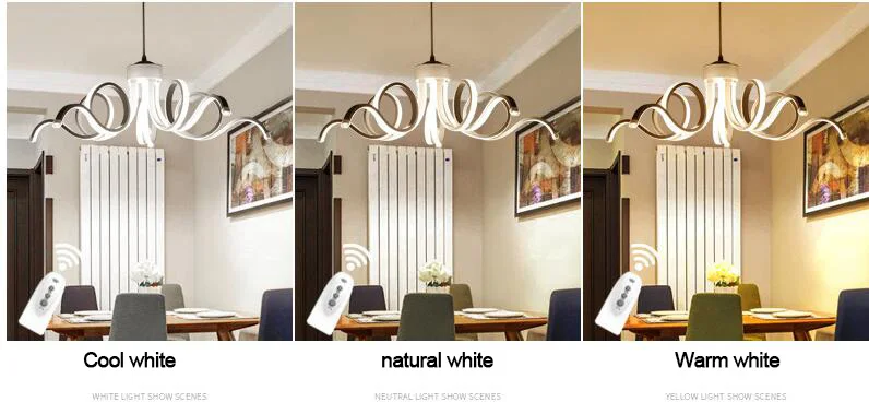 Fashion Style Hanging LED Pendant Lamp with Singular Petals
