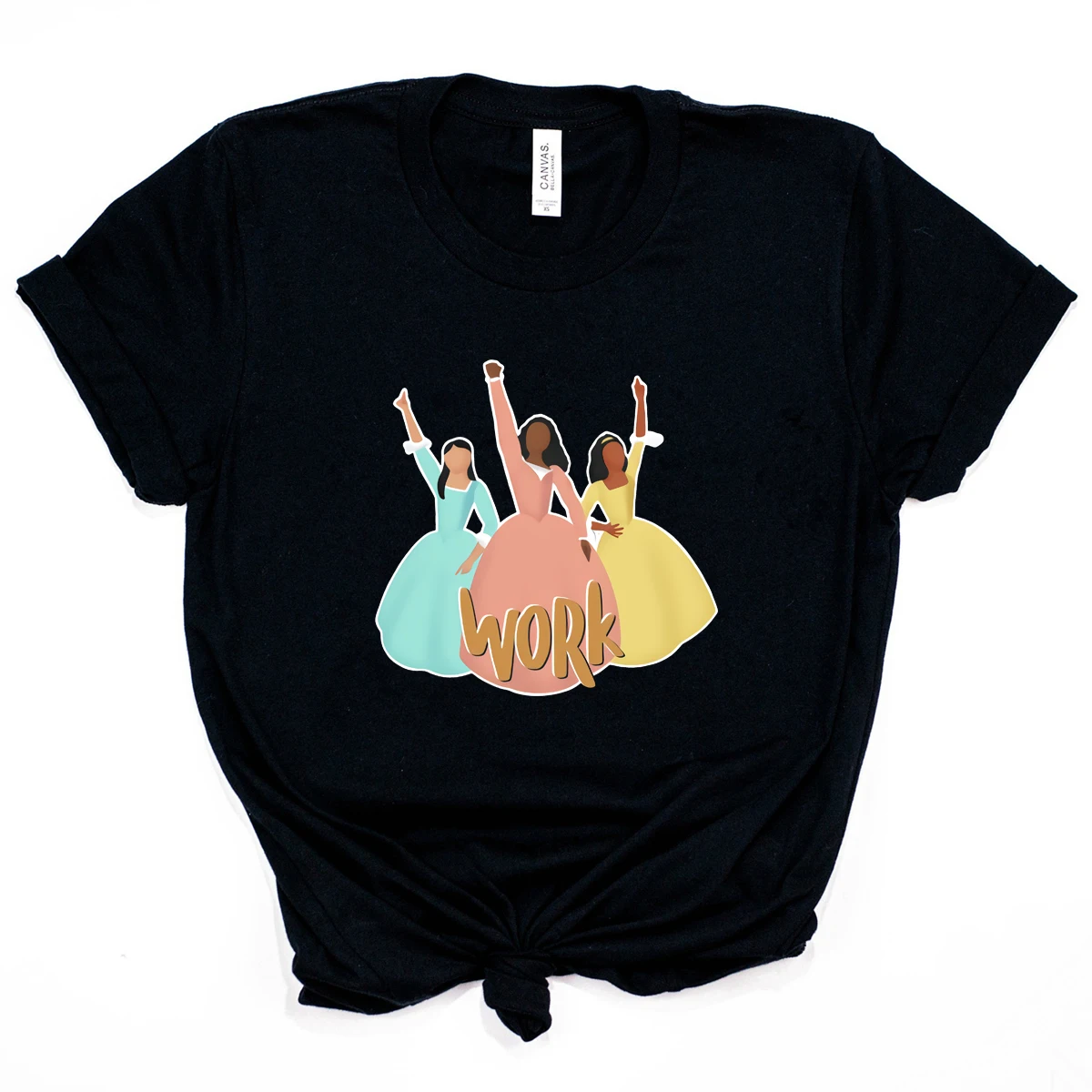 Angelica Eliza and Peggy Work Schuyler Sisters T-Shirt Hamilton on