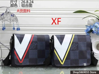 

Luxury Louis Vuitton LV- Leather Handbags UNISEX Bags Designer Brand Women's Shoulder Bags Large Capacity Ladies Hand Bags L319