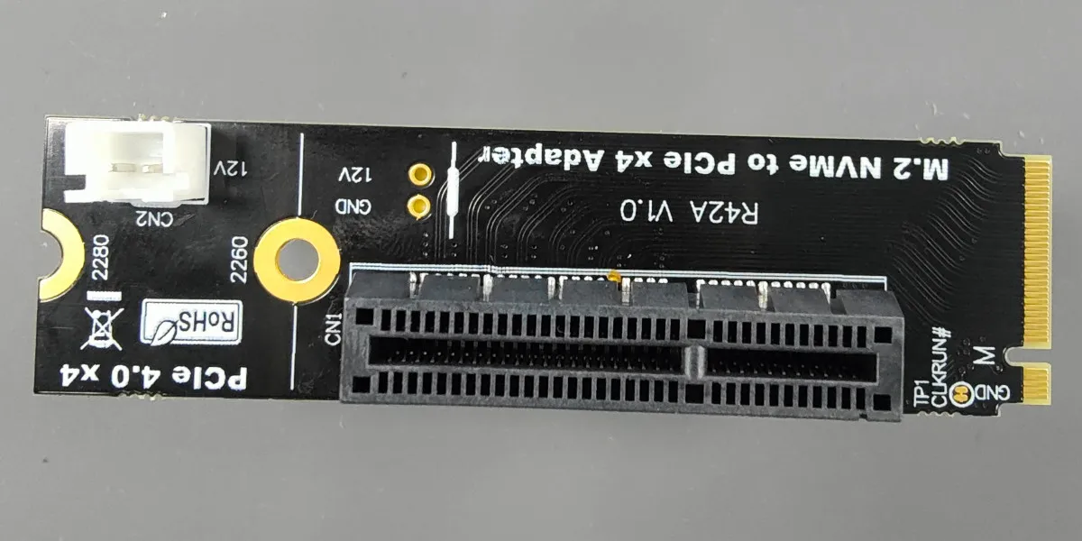 Total 4.0 para NVMe M.2 2260 2280