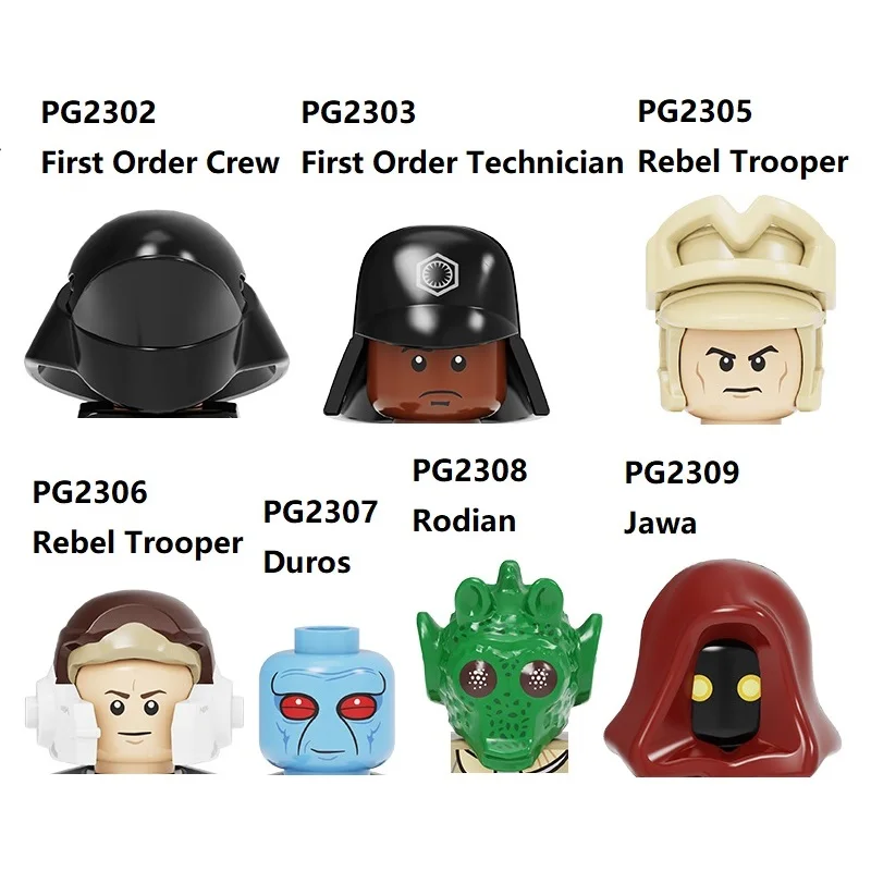 PG8289 75133 Duros Rebel Trooper First Order Crew Technician Rodian Jawa Building Block Mini Action Figure Toy | Игрушки и хобби