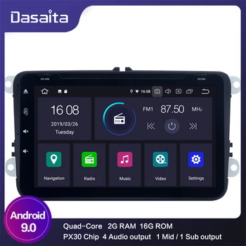 

Car Android 9.0 GPS Navigator 2 din Radio Player for Altea Seat Leon Alhambra Toledo with 8" Multi Touch Screen 16GB ROM