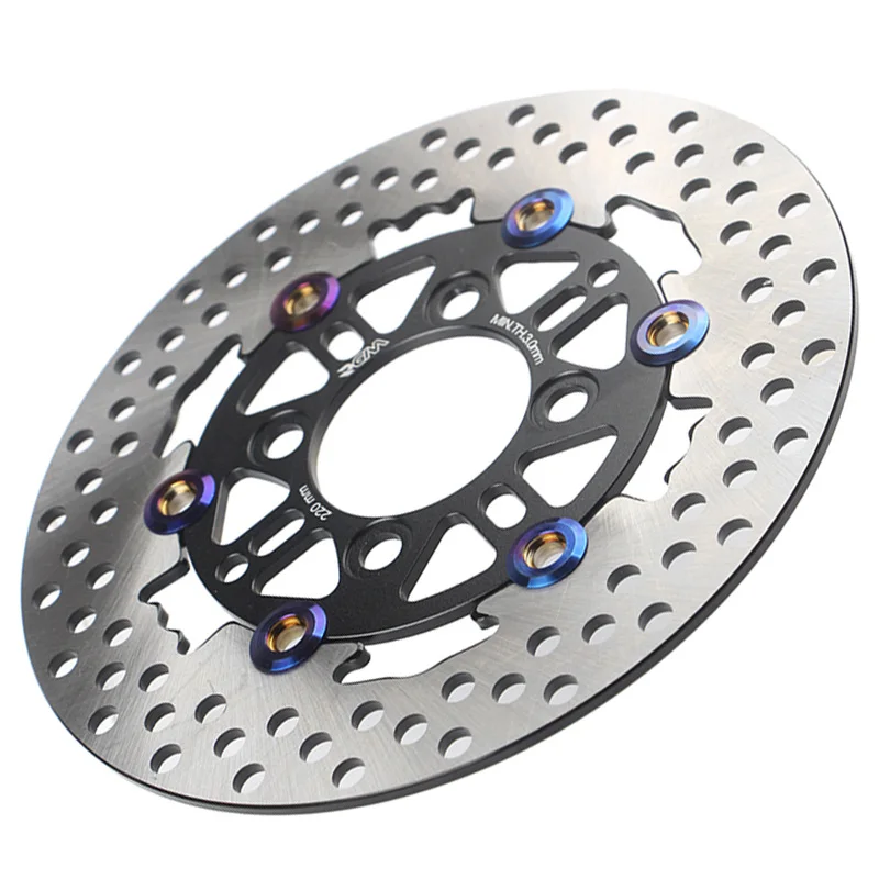 220MM-55MM 4 holes motorcycle brake disc rotor fit for honda msx125 (NON-ABS) or electric monkey bike m3 m5 m6