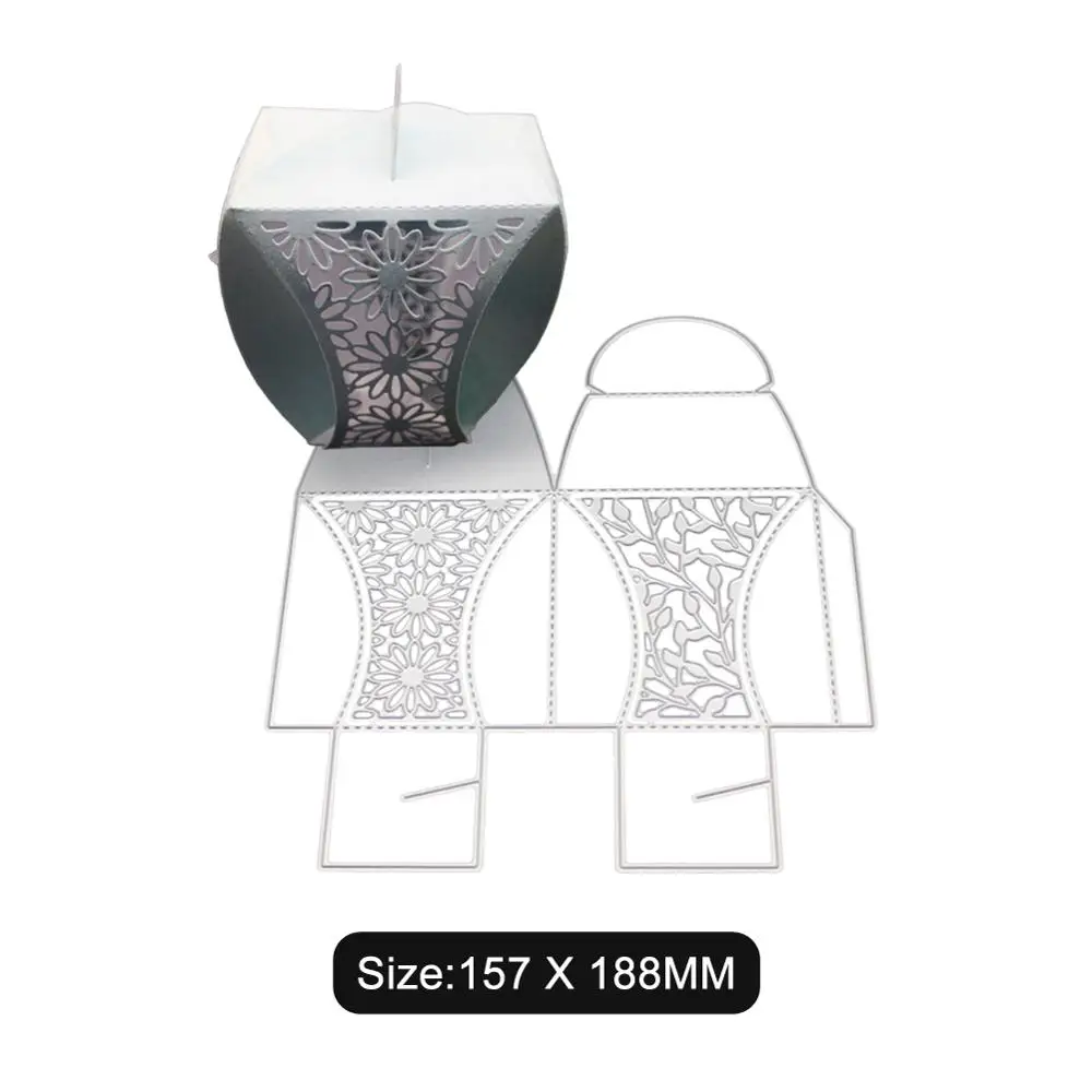 

Cutting DiesCreative Three-dimensional Gift Box / Three-dimensional Box / Candy Box / Creative Surprise Making Decorative Papers