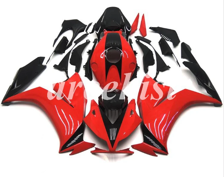 Литьевая Форма ABS полный обтекатель комплект Подходит для HONDA CBR1000RR 12-16 CBR 1000RR CBR1000 2012 2013 Красный Черный