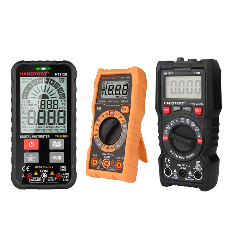 

New Upgrade Series Automatic Digital Multimeter Professional Voltmeter Electrical Tester Suitable For Beginners And Experienced