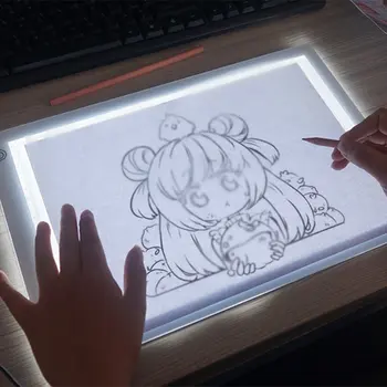 

led drawing board Copy platform A4 copy table Acrylic Flicker-Free super bright eco-friendly Led Dimmable
