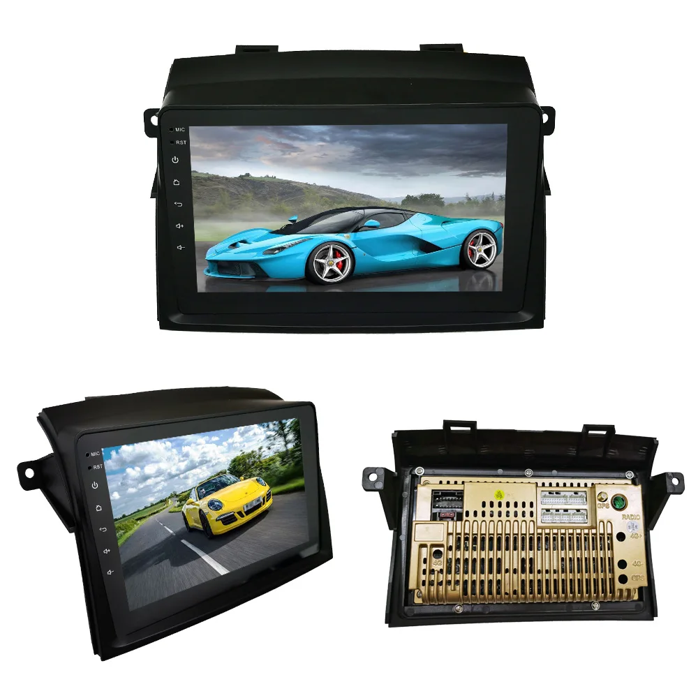 Автомобильный GPS навигатор SINOSMART 8 дюймовый экран для Toyota Sienna 2003 10 Corolla Prius 32EQ DSP 4G