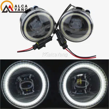 

Car Fog light Angel Eye DRL 12V For Nissan Lafesta Quest Versa Rogue Cube Juke NV200 Qashqai Tiida X-Trail Note Murano Patrol