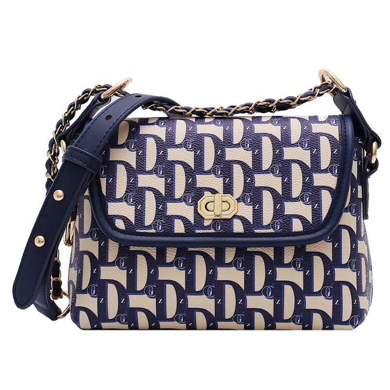 

Women's Bag 2019 New Wild Unique Design Shoulder Messenger Bag High Quality Chain Stray Bags Women Purse and Handbags Louis Bags
