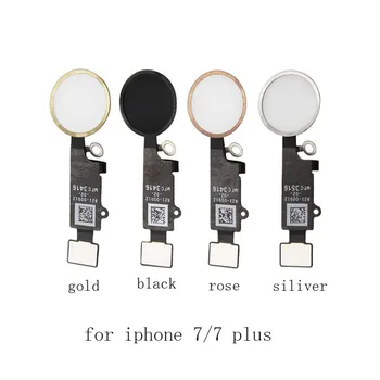 

Replacement for iphone 7 7 plus Home Button With Flex Cable Home Key Assembly Sensor Ribbon Menu NO touch ID Fingerprint