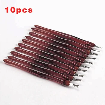 

Newly 10 Pcs/Set Cuticle Trimmer Pusher Remover Manicure Pedicure Care Nail Beauty Tool CLA88