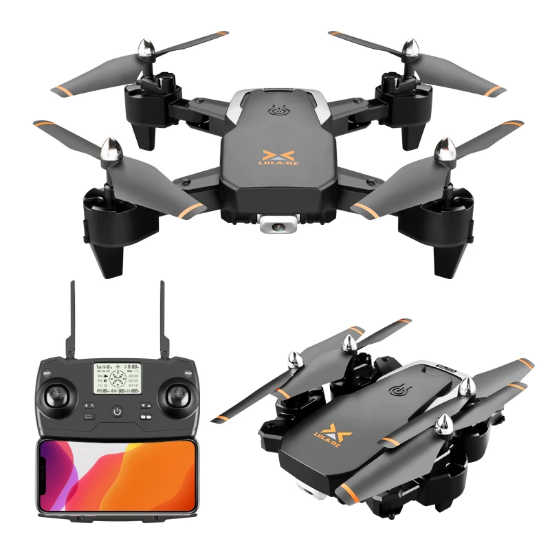 Квадрокоптер S60 pro с широкоугольной камерой 2020 P GPS Wi Fi|Радиоуправляемые вертолеты|