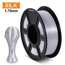 Sunlu seda pla filamento 1.75mm 1kg textura de seda pla 3d impressora filamento boa dureza 3d materiais de impressão