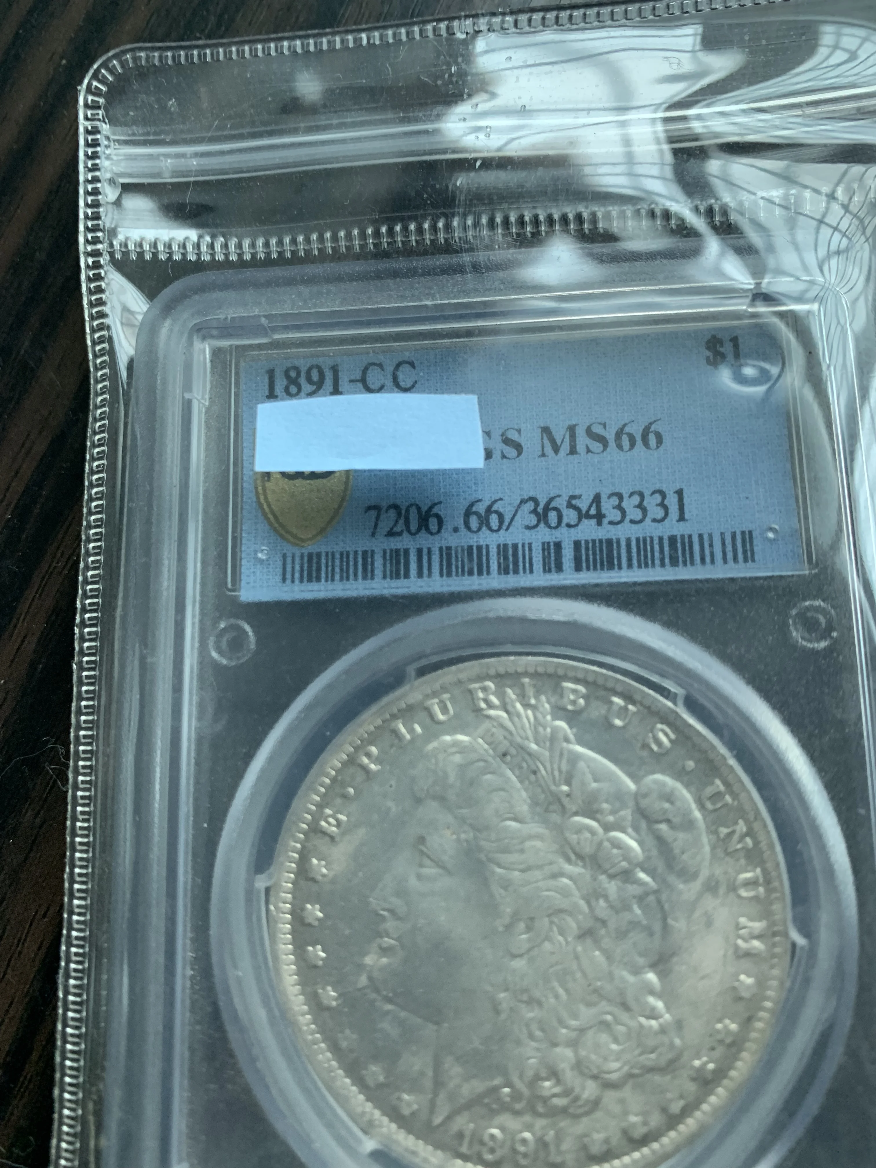 

1891CC morgan dollar