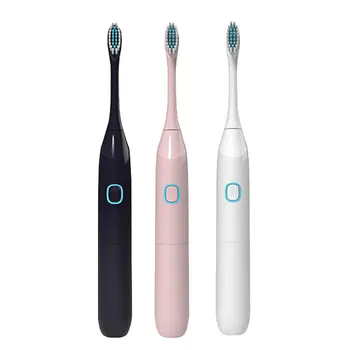

Electric Toothbrush Sonic Wave Rechargeable Top Quality Smart Chip Toothbrush Head Replaceable Whitening Healthy Best Gift